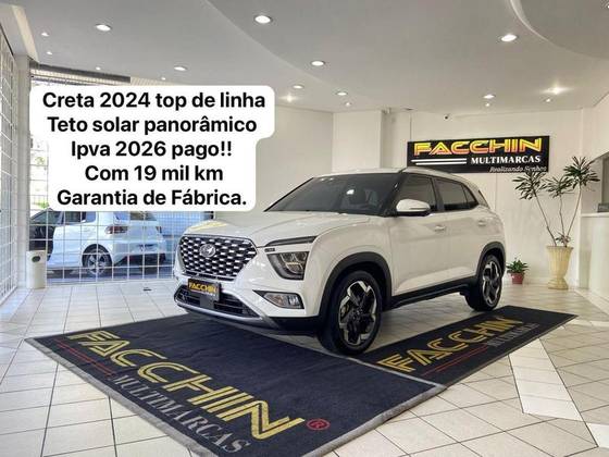HYUNDAI CRETA 2.0 FLEX ULTIMATE AUTOMÁTICO